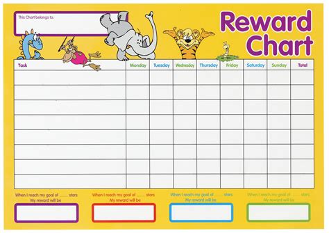 Behaviour Reward Chart Printable