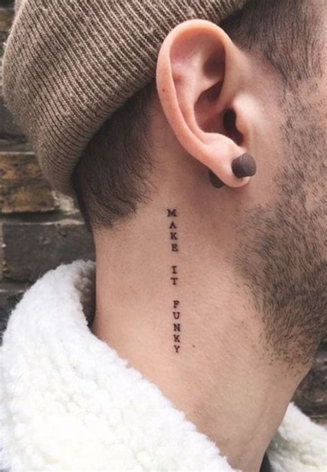 Behind the Ear Tattoos for Men: A Stylish Guide