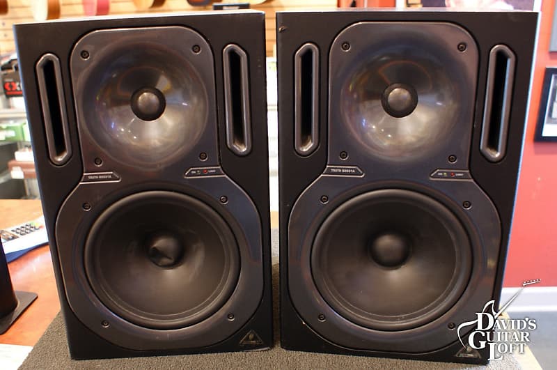 Behringer Truth B2031a Powered Studio Monitors Pair Reverb