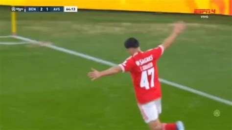 Benfica 3 1 Avs Futebol Sad Tiago Gouveia R Benfica