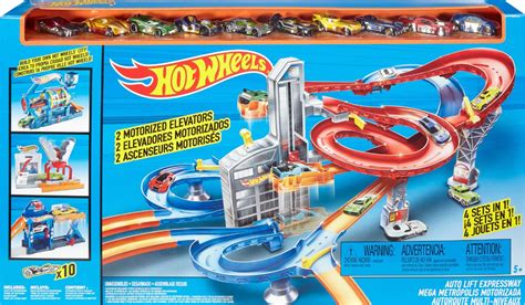 Best Buy Hot Wheels Mega Metropolis Track Set Fcf19 Hot Wheels Hot