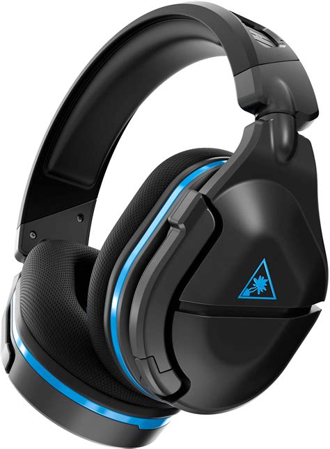 Best Buy Turtle Beach Stealth 600 Gen 2 Wireless Gaming Headset For Playstation 5 Ps5 Playstation 4 Ps4 Nintendo Switch Black Blue Tbs 3140 01