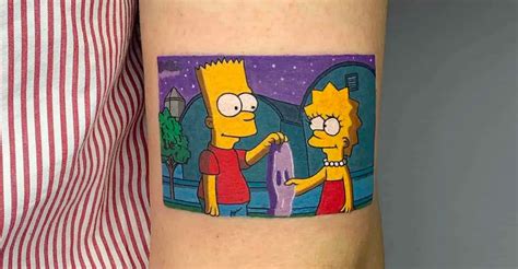 Best Ideas For Fun And Creative Cartoon Tattoos