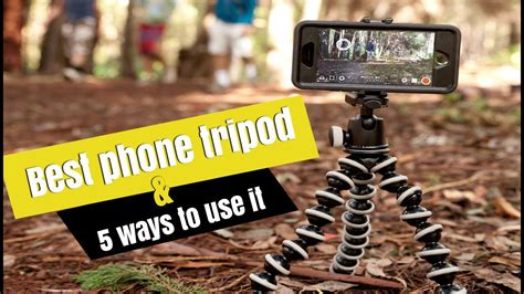 Best Phone Tripod 5 Ways To Use It Make Better Videos Youtube