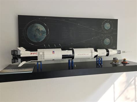 Best Way To Display Your Saturn V Lego Model