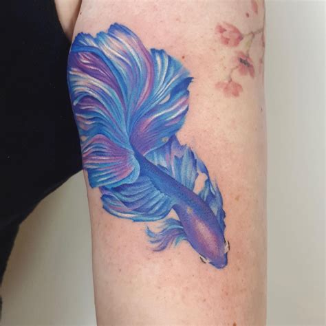 Betta Tattoo Designs That Will Make Your Heart Swim