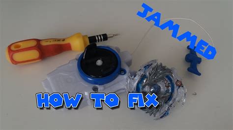 Beyblade Burst How To Fix Your Jammed String Launcher Youtube