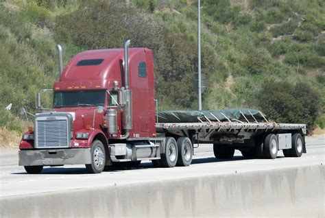 Big Flatbed Truck