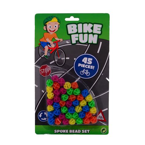 Bike Fun Spoke Beads 45St Thimble Toys