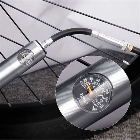 Bike Pump with Adapters for Easy Tire Inflation