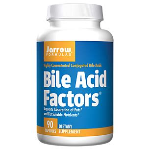 Bile Acid Factors 500Mg 90 Tablets By Jarrow Formulas At The Vitamin