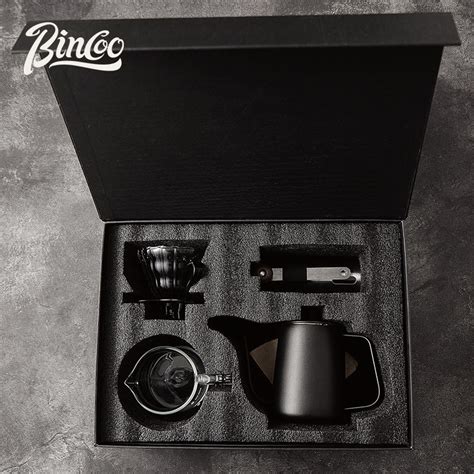 Bincoo Pour Over Coffee Gift Set Coffee Brewer Stovetop Espresso Maker