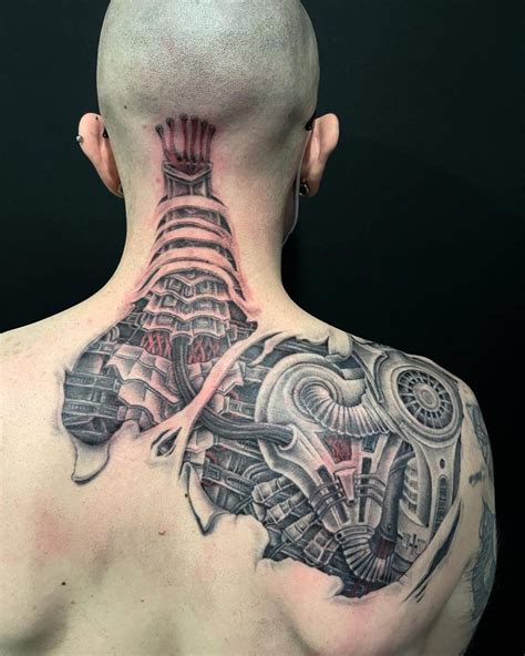 7 Ways to Rock a Biomech Tattoo Design