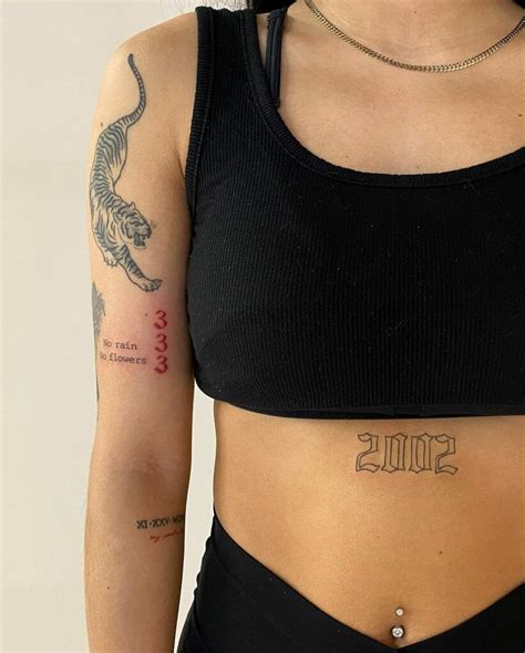 Birth Year Tattoo Designs to Last a Lifetime