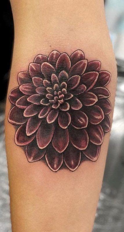 Black Dahlia Flower Tattoo Meaning Best Flower Site