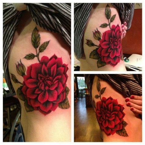 Black Dahlia Flower Tattoo Meaning Idalias Salon