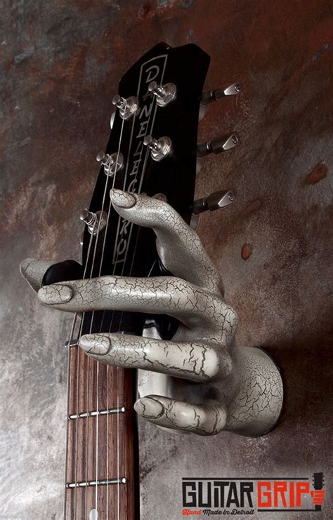 Black Electric Guitars Hand Guitar Wall Mount