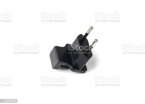 Black Europlug Type C Isolated Stock Photo Download Image Now Air