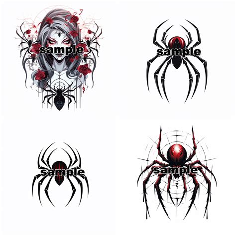 Black Widow Tattoo Designs and Meaning Explained