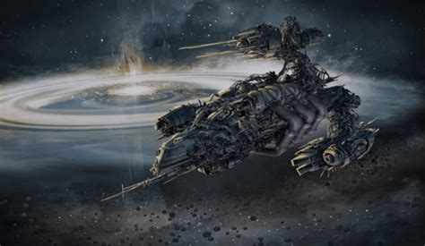 Blake S 7 Reboot Concept Art Shows Off A Creepy Version Of The Liberator