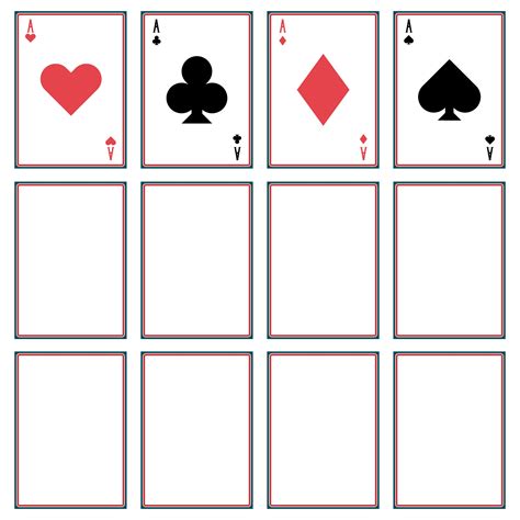 Blank Playing Cards Pdf