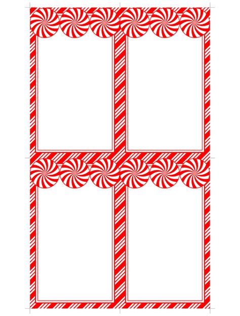 Blank Printable Christmas Tags to Make Gift Giving Easy