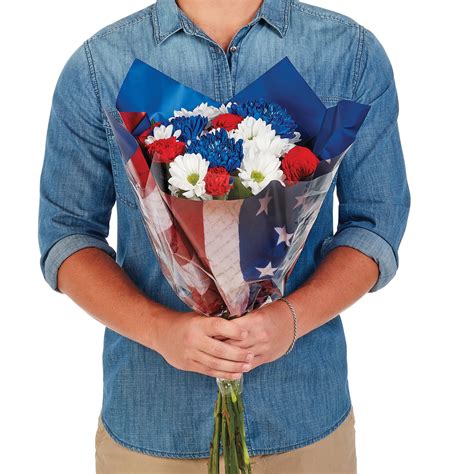 Blooms By H E B Veterans Day Flower Bouquet Shop Flowers