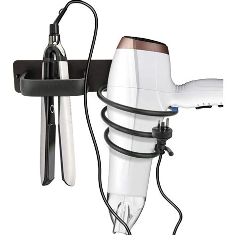 Blow Dryer and Straightener Holder for Salon or Home