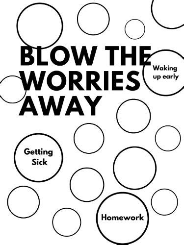 Blow The Worries Away Etsy In 2023 No Worries Social Emotional