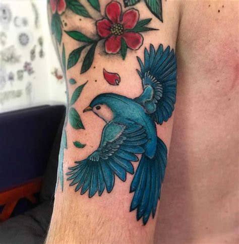 Beautiful Blue Bird Tattoo Designs and Their Meanings