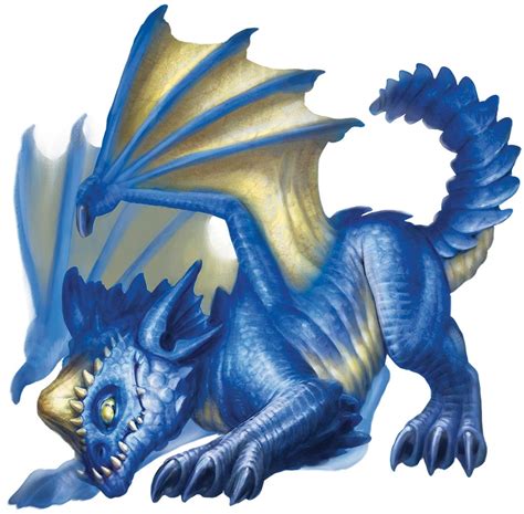 Blue Dragon Wyrmling Dungeons And Dragons 5E Blue Dragon Dungeons