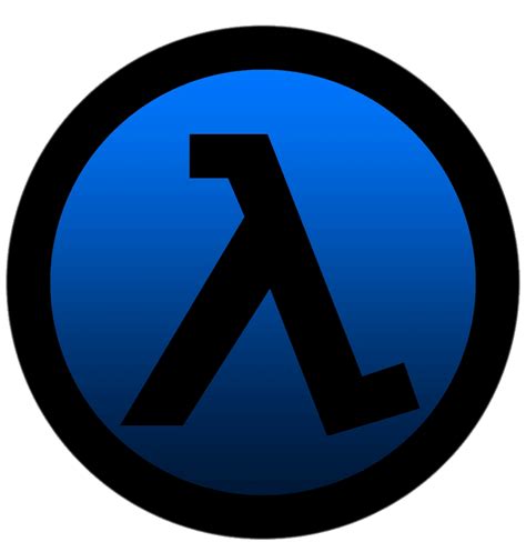 Unveiling the Blue HL2 Lambda Logo Design Concept