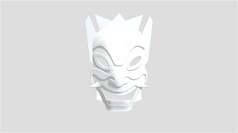 Blue Spirit Mask Download Free 3D Model By Nikolatesin95 62764F0