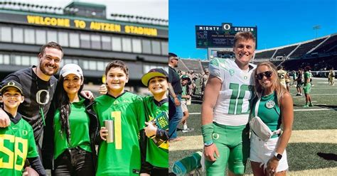 Bo Nix Amp 39 S Wife Birthday Oregon Hc Dan Lanning S Wife Sauphia Showers Love On Ducks Star Qb Bo