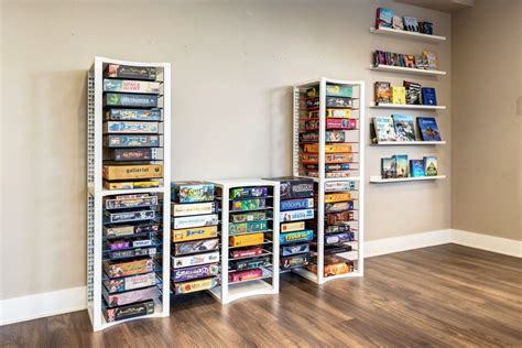 Board Game Shelves Are Here Ditch The Bookcase With A Modular Customizable Stylish Way To