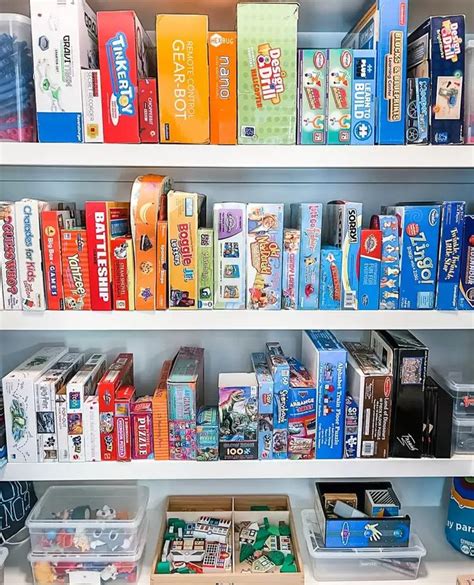 Board Game Storage Check Out This Easy Organizing Hack Board Game Organization Board Game