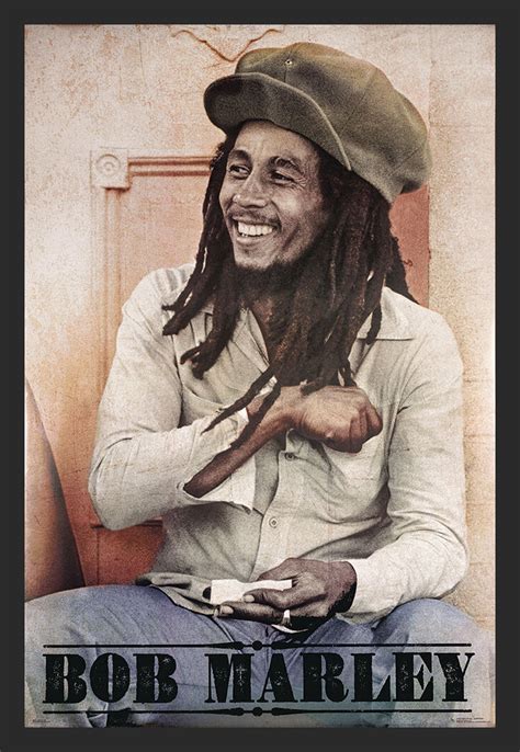 Bob Marley Spliff Roller Wall Poster By Unknown At Fulcrumgallery Com