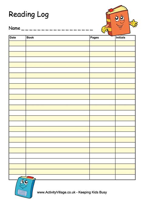 5 Ways to Create a Book Log Printable