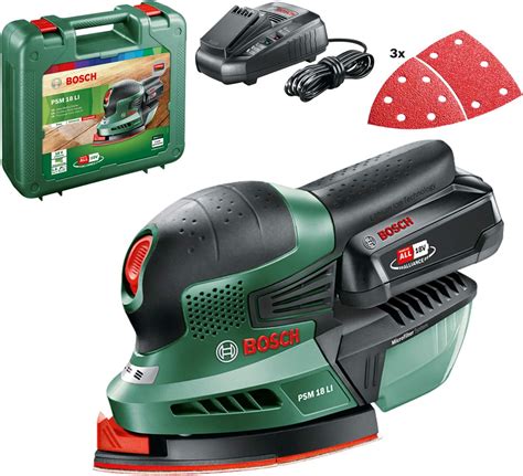 Bosch Home And Garden Psm 18 Li 06033A1323 Akku Schwingschleifer 18V 2