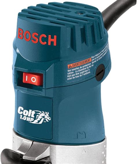 Bosch Pr10e Colt Single Speed Palm Grip Router Fixed Base Power