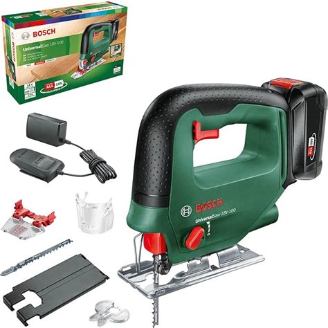 Bosch Universalsaw 18V 100 18V Cordless Jigsaw 1 X 2Ah Li Ion Amazon