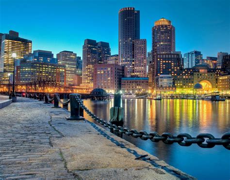 Boston City Skyline: A Timeless Urban Marvel