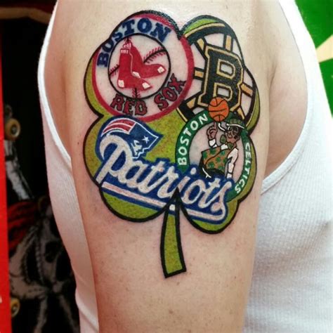 Boston Sports Tattoo New England Patriots Boston Red Sox Boston