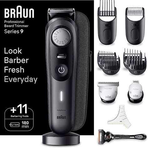 Braun Beard Trimmer Series 9 Bt9441 Trimmer With Barber Tools And 180 Min Runtime Rated Which