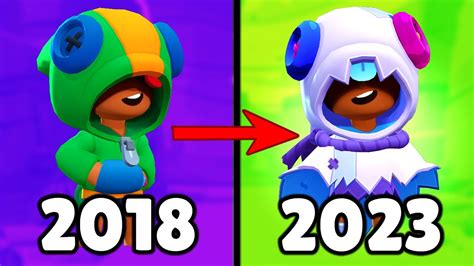 Brawl Stars History Of Leon 2018 2023 Youtube