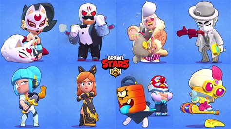 Brawl Stars Mystery Hub Update All New Skins Winning And Losing