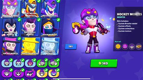 Brawl Stars New Mortis Skin Hockey Mortise Youtube