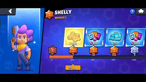 Brawl Stars Shelly Mastery Bronze 1 Youtube