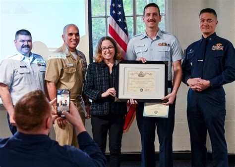 Breaking Ground Coast Guard Student Receives First Ever Usncc Associate Degree