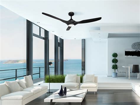 Breez Benicia 52 Inch 3 Blade Wet Rated Ceiling Fan With Led Light